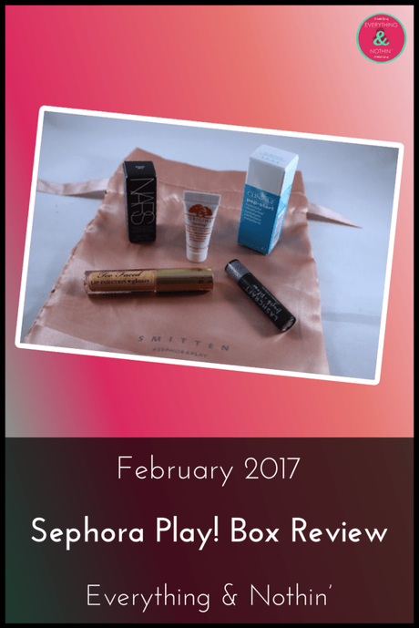 February 2017 Sephora Play! Box Review