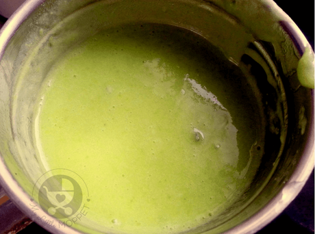 Green Peas and Potato Puree