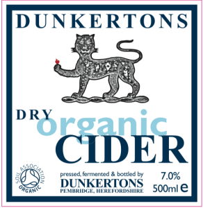 Dunkertons Dry Organic Cider