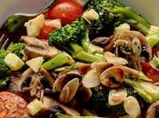 Recipe|| Warm Broccoli, Mushroom Tomato Salad