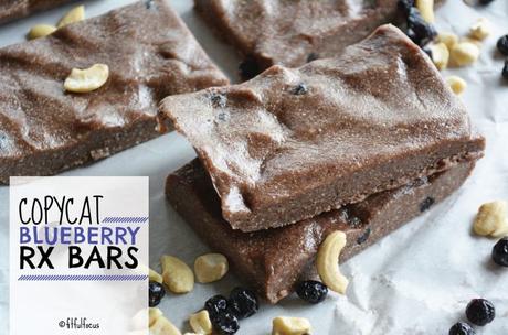 Copycat Blueberry RX Bars (paleo, no bake)