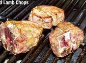 Sweet Apricot Rosemary Grilled Lamb Chops