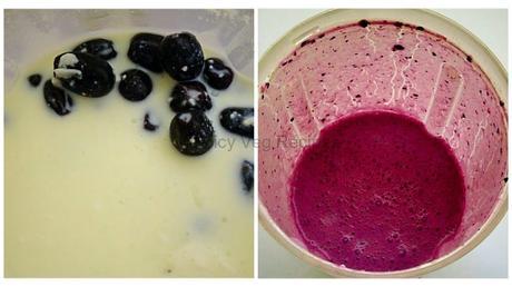 Black grape smoothie recipe-with photo