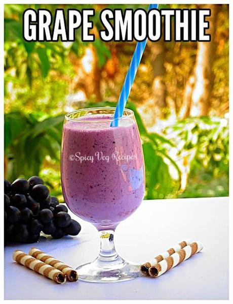 Black-grape-smoothie-recipe-spicy-veg-recipes