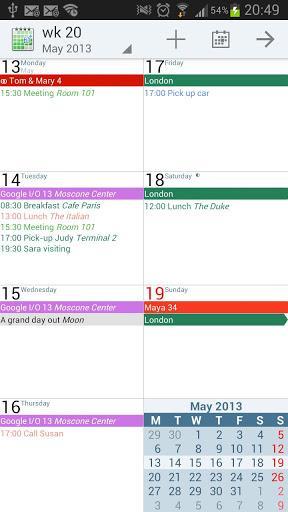 aCalendar+ Calendar & Tasks v1.14.6 APK