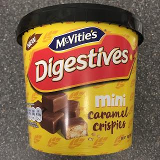 Today's Review: McVitie's Digestives Mini Caramel Crispies