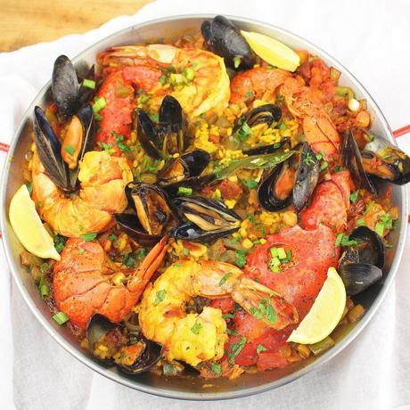 Paella Bogavante #FoodieExtravaganza Paella Bogavante