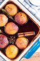 Make Ahead Easy Oven Roasted Nectarines in Red Wine