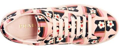 Shoe of the Day | Prada Floral Sneaker