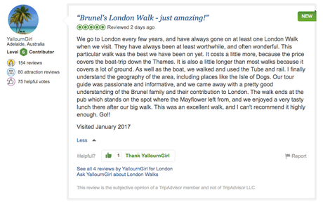 #London Walkers Review London Walks: “Brunel's London Walk - Just Amazing!” @BrunelMuseum