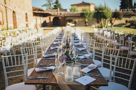 Rustic Tuscan villa wedding | Ruth & Barry