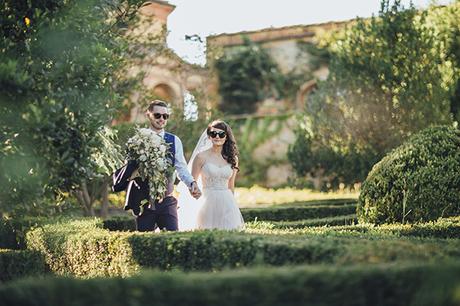 Rustic Tuscan villa wedding | Ruth & Barry