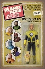 Planet of the Apes/Green Lantern #2 Cover E - Robinson Action Figure Variant