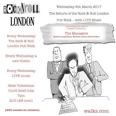 #London Walks Walk of the Week: the Rock & Roll London Pub Walk