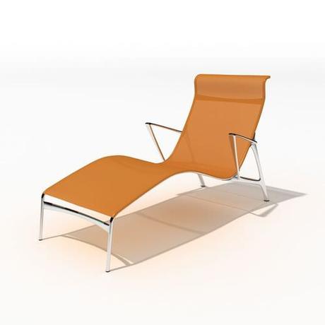 Metal Lounge Chair