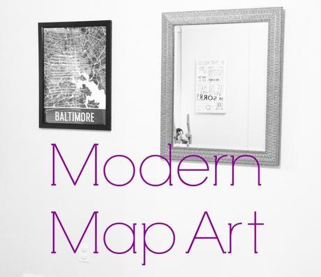 Modern Map Art