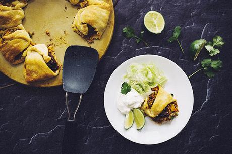 Vegetarian Taco Ring Recipe