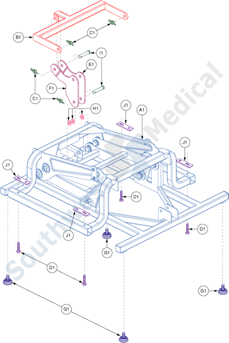 Pride Mobility Lift Chair Parts