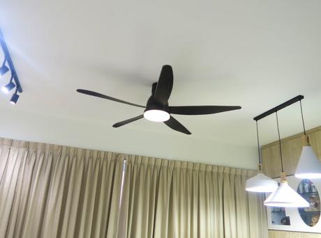 For a cooler, safer home {Review of KDK ceiling fan Part I}