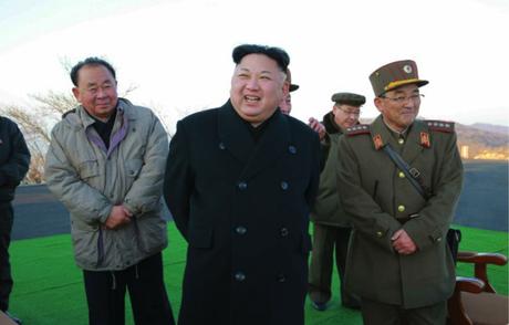 Kim Jong Un Supervises Missile Drill