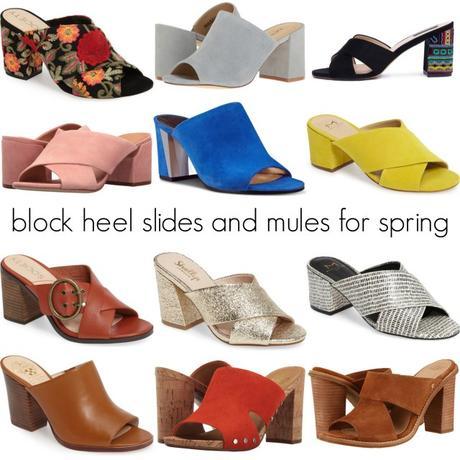Wearable Spring Trend: The Block Heel