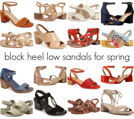 Wearable Spring Trend: The Block Heel