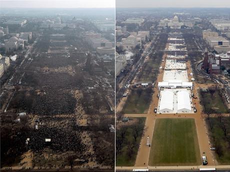 The Official Park Service Photos Embarrassing For Trump