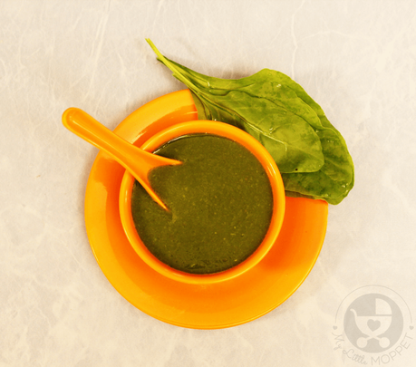 Broccoli Spinach Puree for Babies