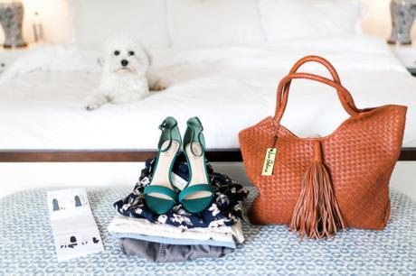 Stitch Fix Amy Havins wears denim and a blouse from Stitch Fix.