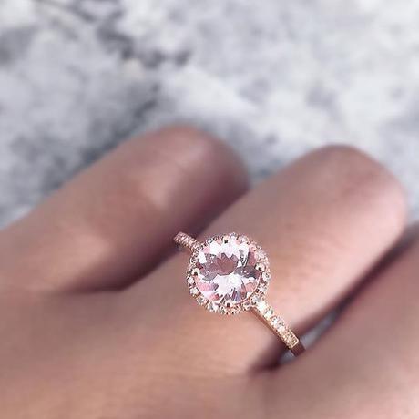 Is a morganite engagement ring tacky?