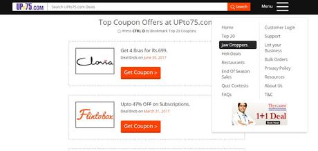  Upto75.Com Review: Coupons To Your Comfort