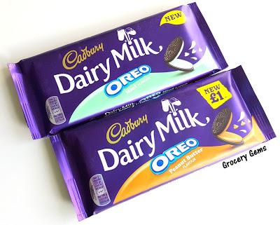 Review: New Cadbury Dairy Milk Oreo Peanut Butter Flavour & Mint Flavour