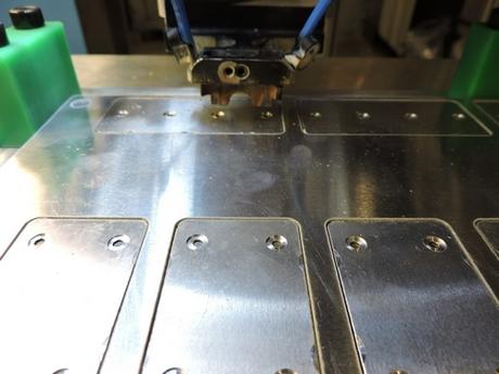 Tests to define the conditions and parameters of laser welding in aluminum parts