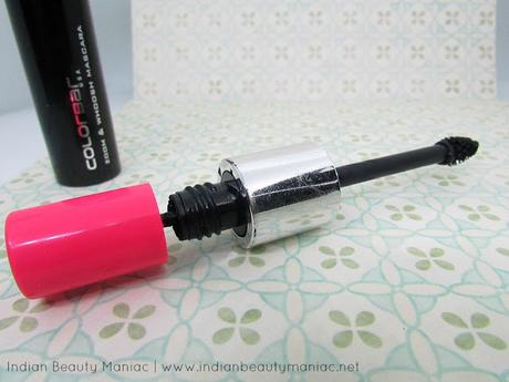 Colorbar Zoom and Whoosh Mascara, Colorbar India, Colorbar Cosmetics, Review, Indian Beauty Blogger, Indian Makeup Blogger