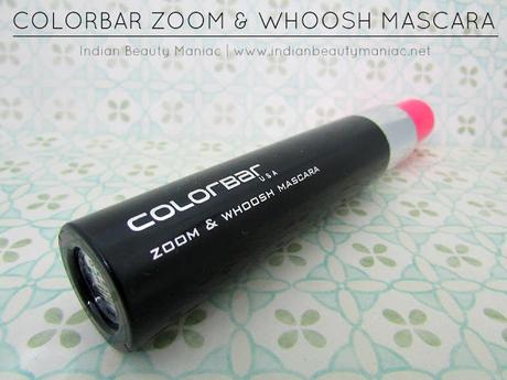 Colorbar Zoom and Whoosh Mascara, Colorbar India, Colorbar Cosmetics, Review, Indian Beauty Blogger, Indian Makeup Blogger