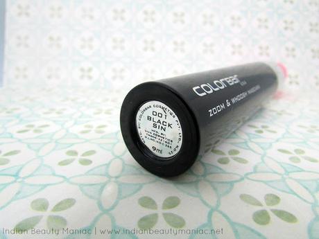 Colorbar Zoom and Whoosh Mascara, Colorbar India, Colorbar Cosmetics, Review, Indian Beauty Blogger, Indian Makeup Blogger