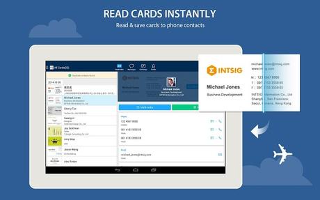 CamCard - Business Card Reader - screenshot