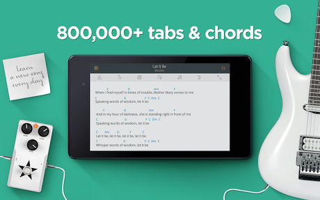 Ultimate Guitar Tabs & Chords - screenshot