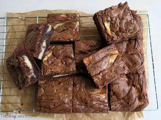 Baileys Cheesecake Chocolate Brownies