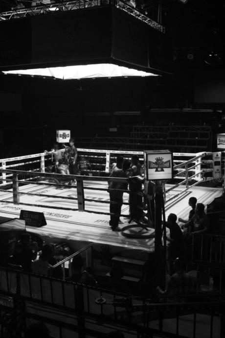 DAILY PHOTO: Fight Arena in Monochrome