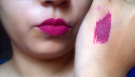 Sugar Smudge Me Not Liquid Lipstick In shade 08 Wine and Shine Review