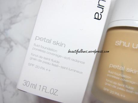 Review: Shu Uemura Petal Skin Fluid Foundation