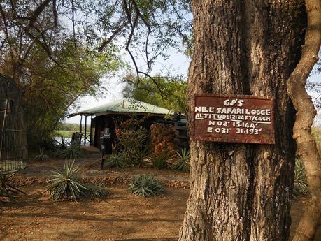 Welcome to Nile Safari Lodge, Murchison Falls. Altitude sign