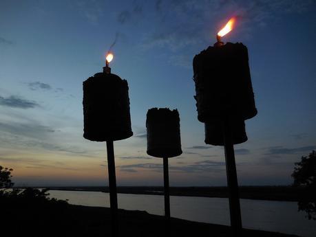 Nile Safari Lodge, Murchison Falls, Uganda lamps