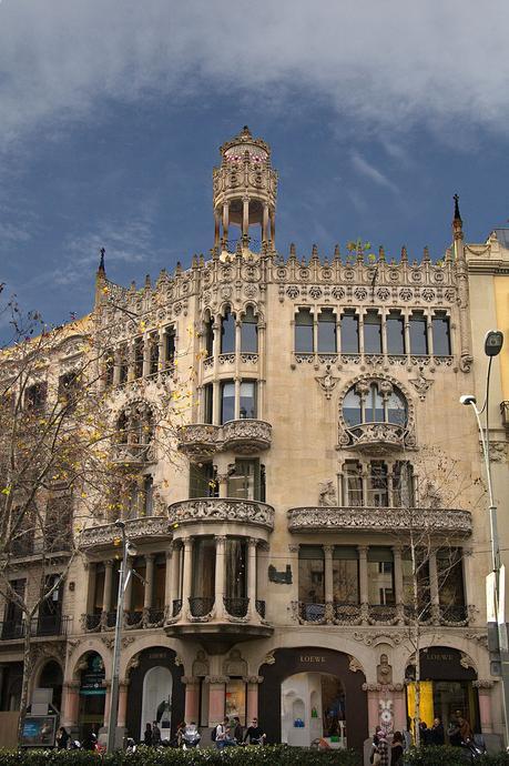 What is the Barcelona Golden Square (Quadrat d’Or)?