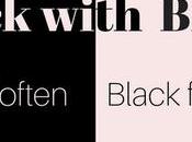 Black with Blush: Soften Spring