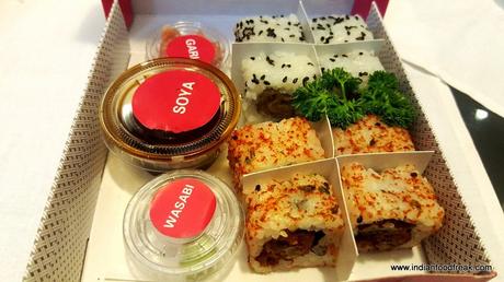 Sushi Haus, Gurgaon: Sushi’s Well Delivered