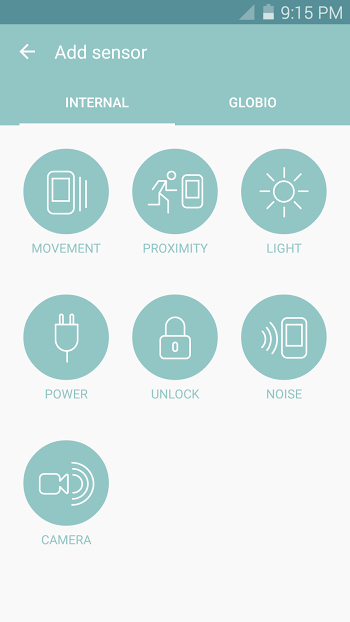    globio Alarm System- screenshot  