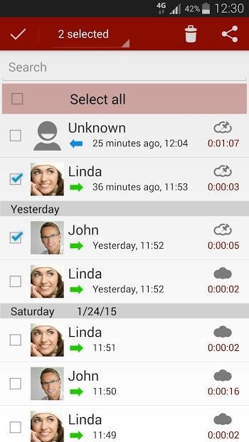    Automatic Call Recorder Pro- screenshot  