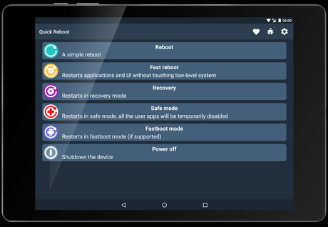 Quick Reboot Pro [ROOT] v1.4.2.5 APK